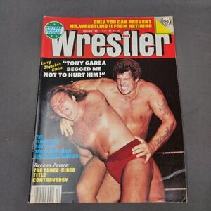 The Wrestler Magazine February 1981 Mr‎ Wrestling II Larry Zbyszko Tony Garea